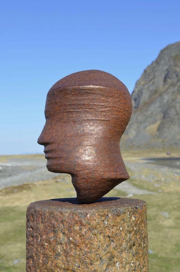Steinbakk - Vestresand Lofoten Bostad 外观 照片
